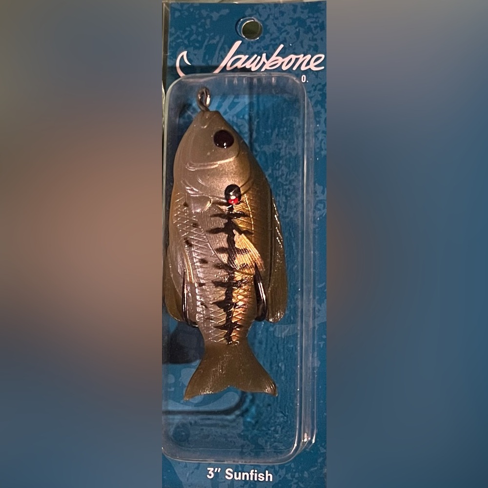 3.5 inch lifelike sunfish lures new w/o tags